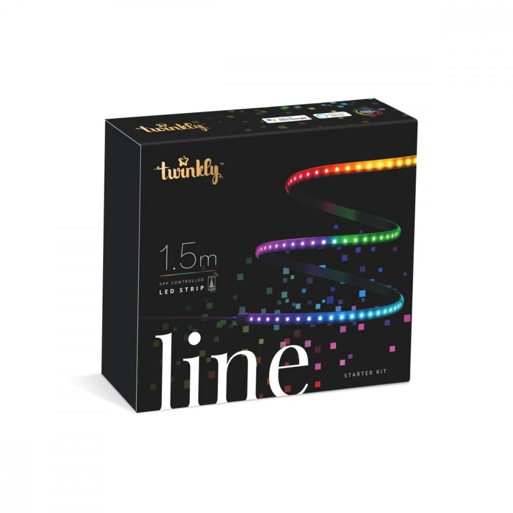 Twinkly Line 90 LED išmanioji juosta, 1.5 m, RGB LED