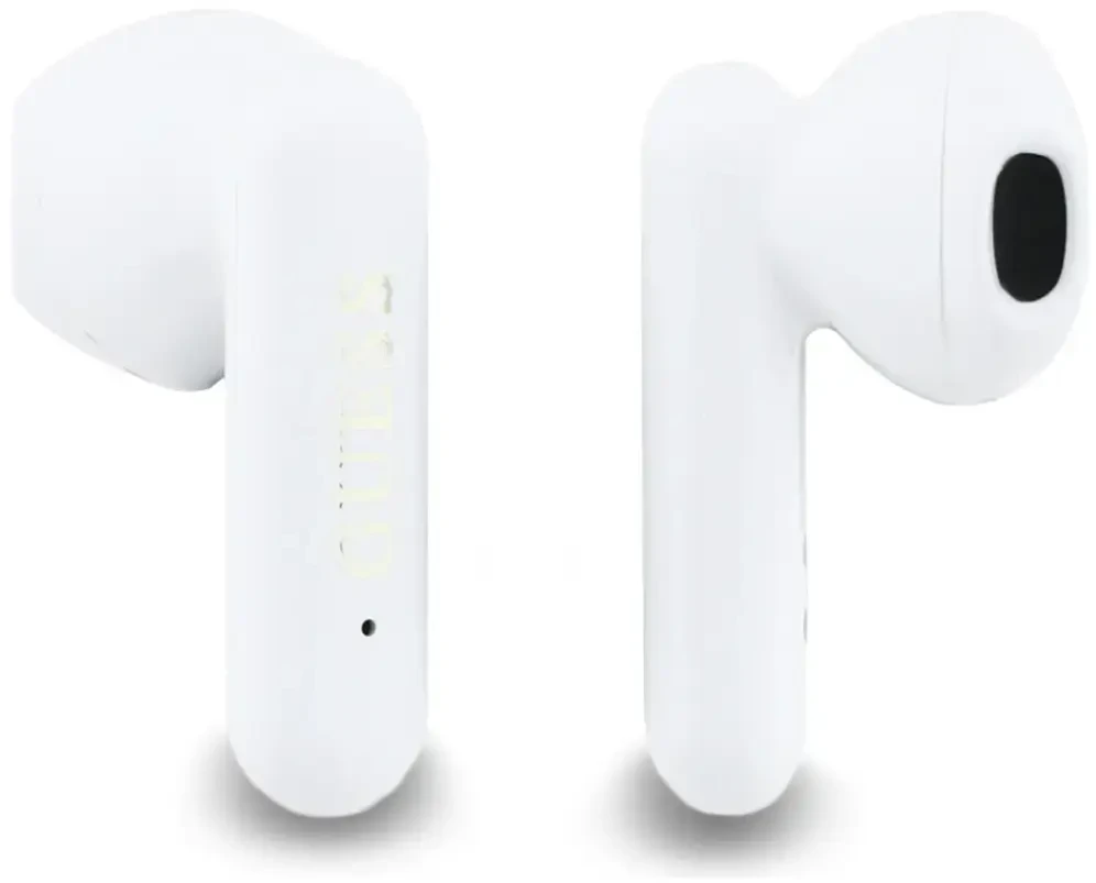 TWS Guess 4G Metal Logo ausinės rožinės spalvos