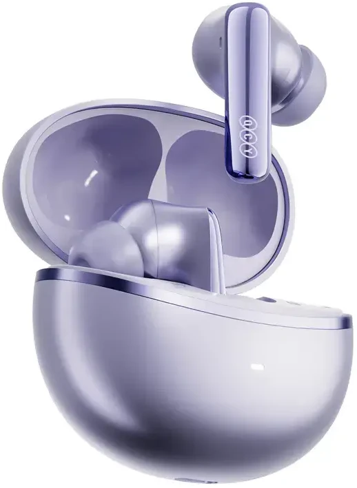TWS QCY MeloBuds N70 ausinės (violetinė)