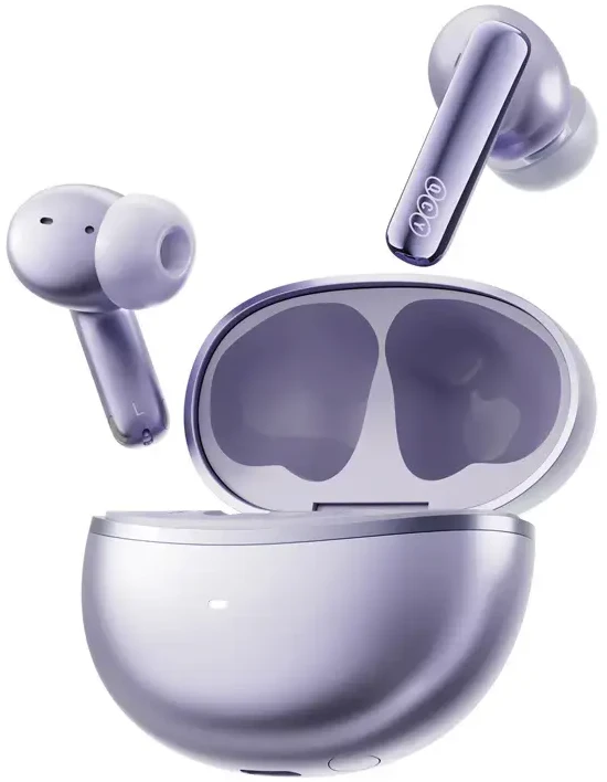 TWS QCY MeloBuds N70 ausinės (violetinė)