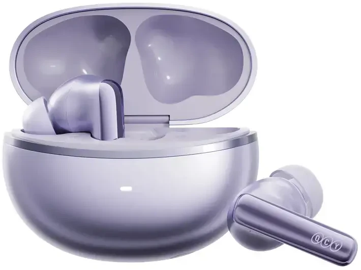 TWS QCY MeloBuds N70 ausinės (violetinė)