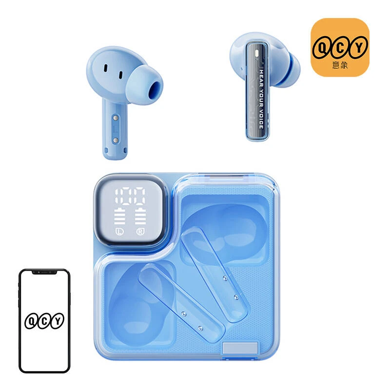 TWS QCY MeloBuds Neo T31 Ausinės (mėlynas)