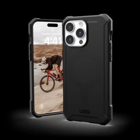 Urban Armor Gear UAG Essential Armor MagSafe Apple iPhone 15 Pro Max - dėklas telefonui juodos spalvos