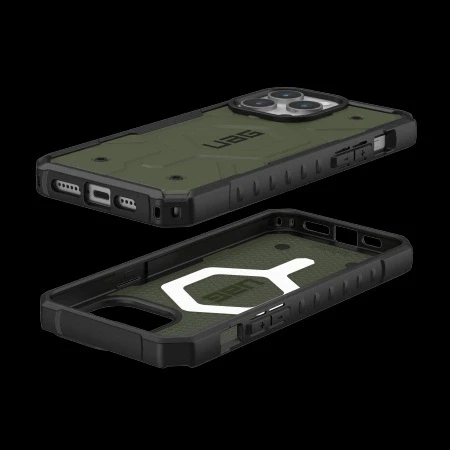 Urban Armor Gear UAG Pathfinder MagSafe dėklas iPhone 15 Pro Max - žalias
