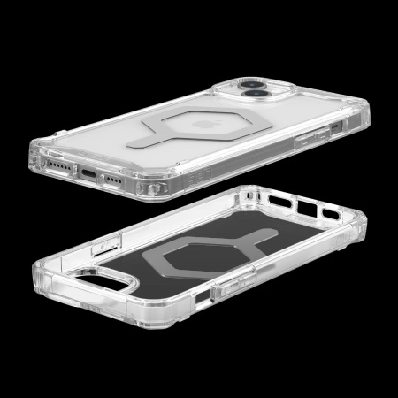Urban Armor Gear UAG Plyo MagSafe Apple iPhone 15 Plus - dėklas telefonui skaidrus ir sidabro spalvos