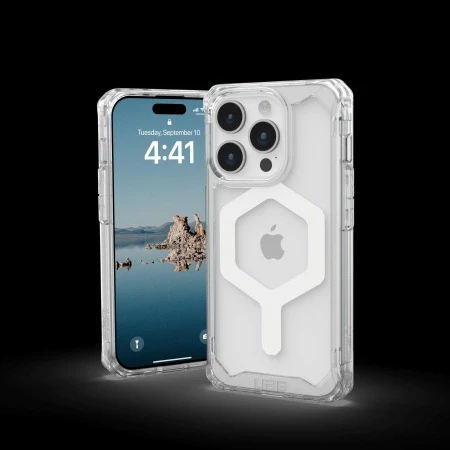 Urban Armor Gear UAG Plyo MagSafe Apple iPhone 15 Pro - dėklas telefonui skaidrus and baltas