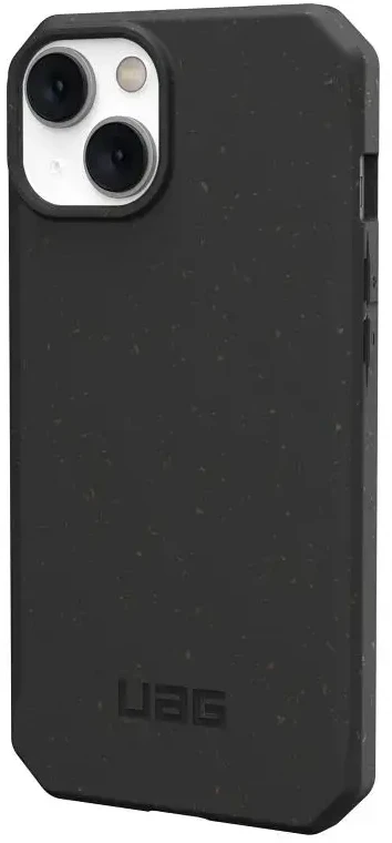 UAG Urban Armor Gear dėklas BIOLOGIŠKAI SKAIDOMAS OUTBACK, skirtas IPHONE 14 Plus, juodas