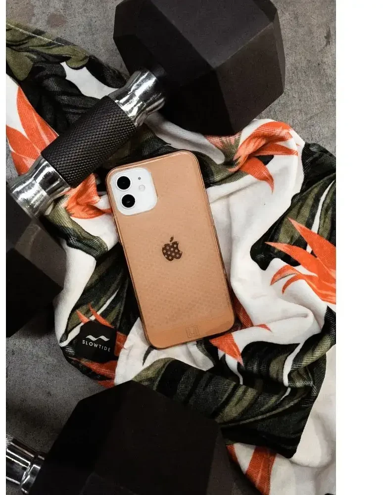 UAG Urban Armor Gear dėklas LUCENT, skirtas IPHONE 12 Pro Max oranžinis