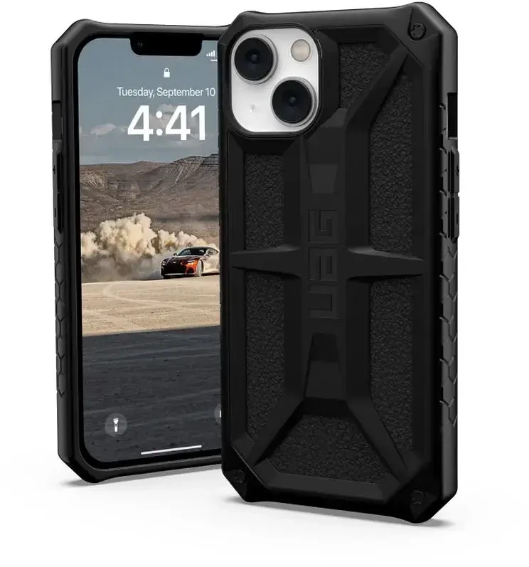 UAG Urban Armor Gear Monarch telefono dėklas, skirtas iPhone 14 Plus, juodas