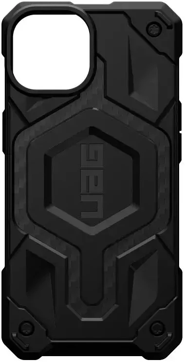 UAG Urban Armor Gear Monarch telefono dėklas su „MagSafe“ palaikymu, skirtas „iPhone 14 Plus“, juodas