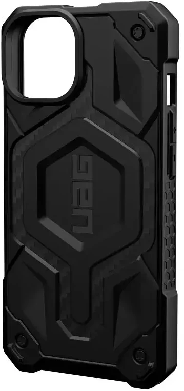 UAG Urban Armor Gear Monarch telefono dėklas su „MagSafe“ palaikymu, skirtas „iPhone 14 Plus“, juodas