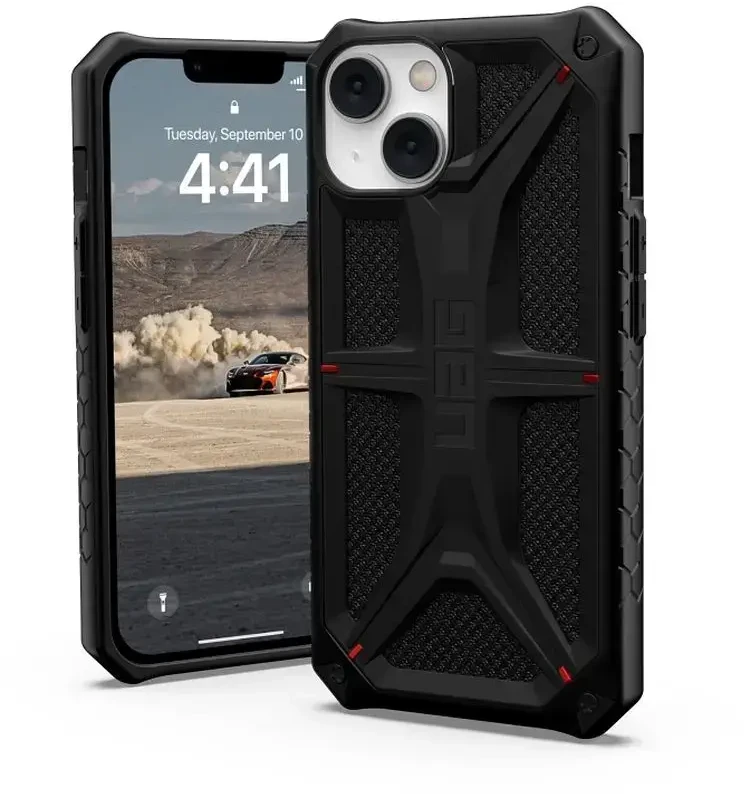 UAG Urban Armor Gear Monarch telefono dėklas, skirtas iPhone 14 Plus, juodas