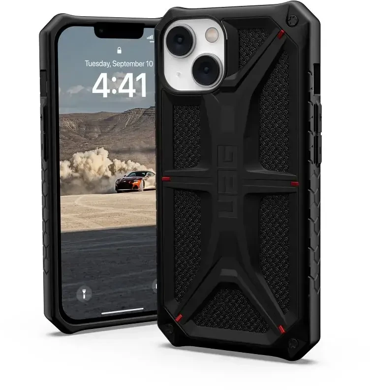 UAG Urban Armor Gear dėklas MONARCH, skirtas IPHONE 14 Plus, anglies pluošto