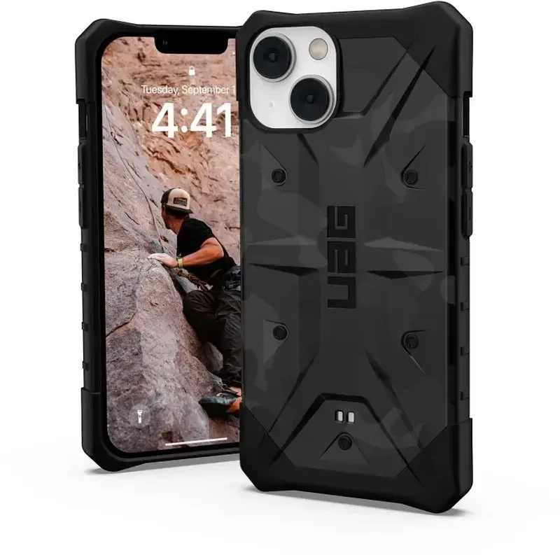 UAG Urban Armor Gear dėklas PATHFINDER, skirtas IPHONE 14 Plus vidurnakčio kamerai