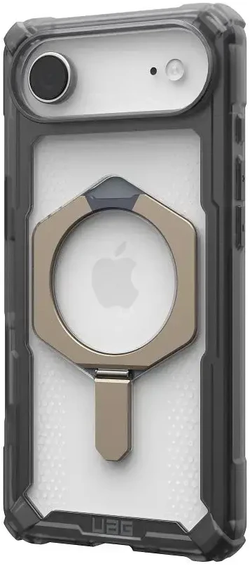 UAG Urban Armor Gear dėklas PLASMA XTE, suderinamas su „MagSafe“, skirtas IPHONE 17, pelenų / titano spalvos