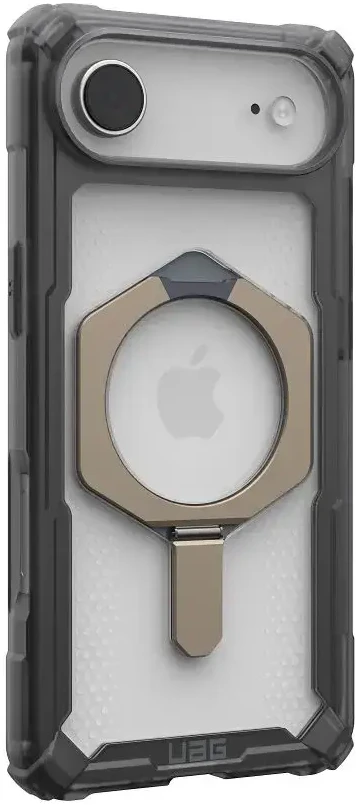 UAG Urban Armor Gear dėklas PLASMA XTE, suderinamas su „MagSafe“, skirtas IPHONE 17, pelenų / titano spalvos