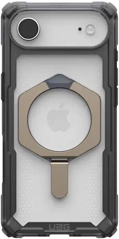 UAG Urban Armor Gear dėklas PLASMA XTE, suderinamas su „MagSafe“, skirtas IPHONE 17, pelenų / titano spalvos