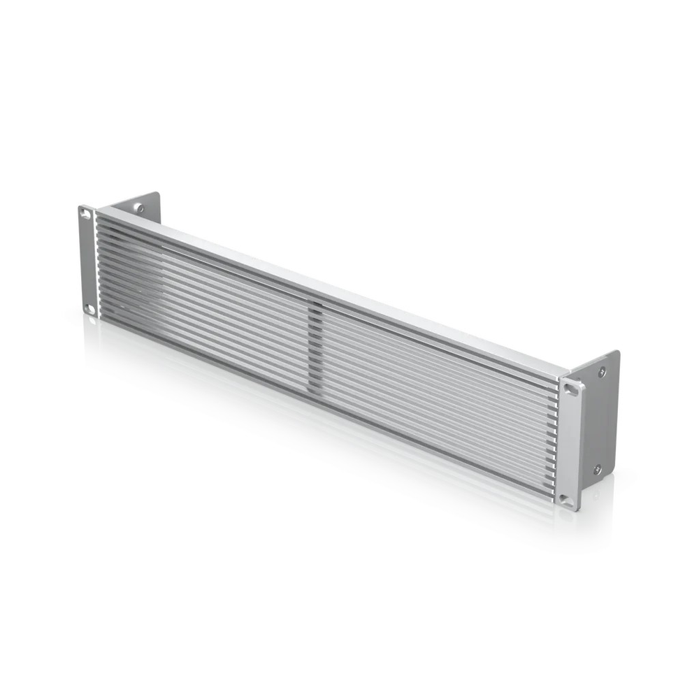 Ubiquiti 2U ant stovo montuojamas ventiliuojamas OCD skydelis | Ventiliuojamas grilis | Priekinis skydelis, UACC-Rack-Panel-Vented-2U