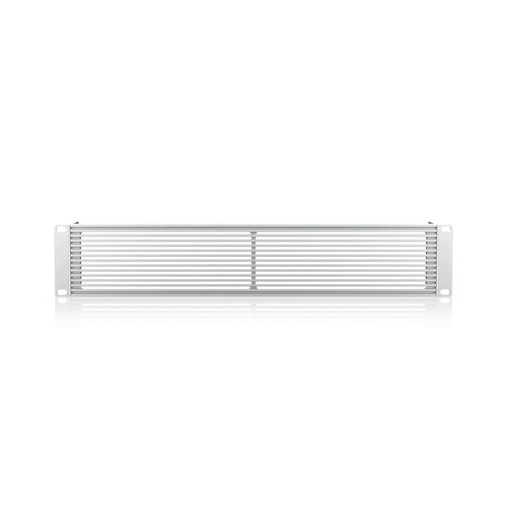Ubiquiti 2U ant stovo montuojamas ventiliuojamas OCD skydelis | Ventiliuojamas grilis | Priekinis skydelis, UACC-Rack-Panel-Vented-2U
