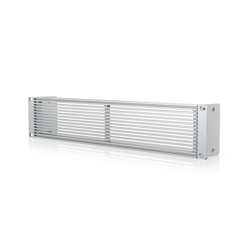 Ubiquiti 2U ant stovo montuojamas ventiliuojamas OCD skydelis | Ventiliuojamas grilis | Priekinis skydelis, UACC-Rack-Panel-Vented-2U