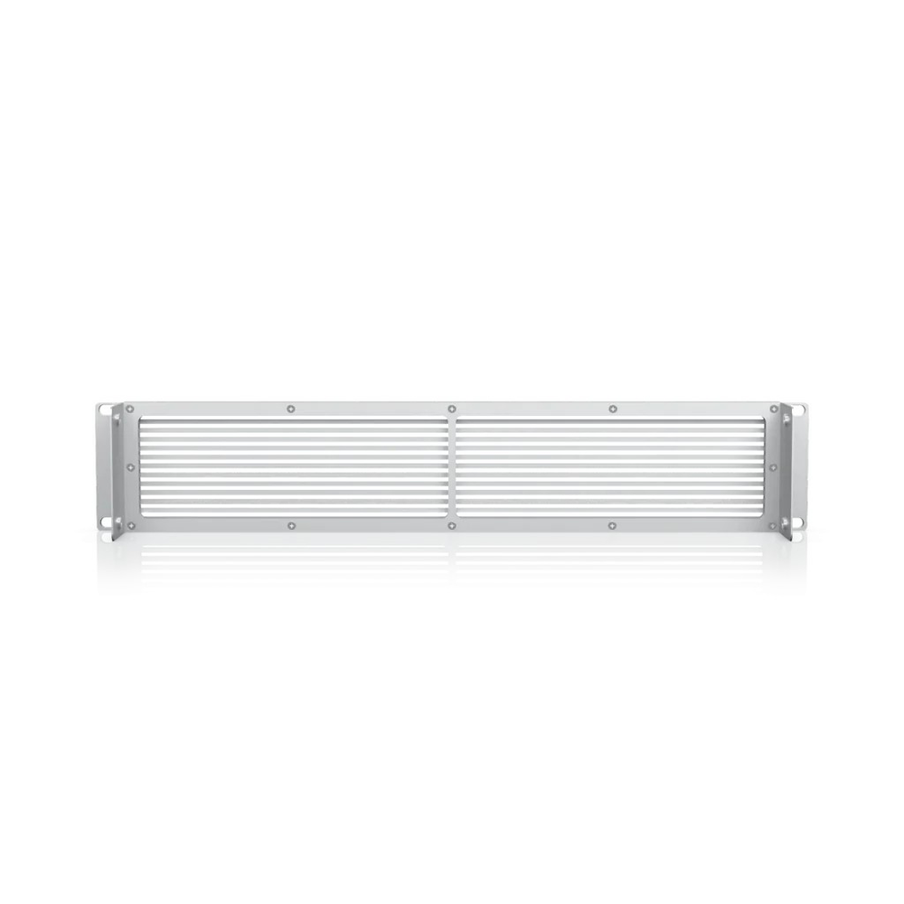 Ubiquiti 2U ant stovo montuojamas ventiliuojamas OCD skydelis | Ventiliuojamas grilis | Priekinis skydelis, UACC-Rack-Panel-Vented-2U