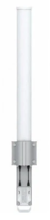 UBIQUITI AMO-2G10 Ubiquiti AMO-2G10 2.4GHz naujos kartos 2x2 dvigubo poliškumo MIMO Omni antena, 10 dBi
