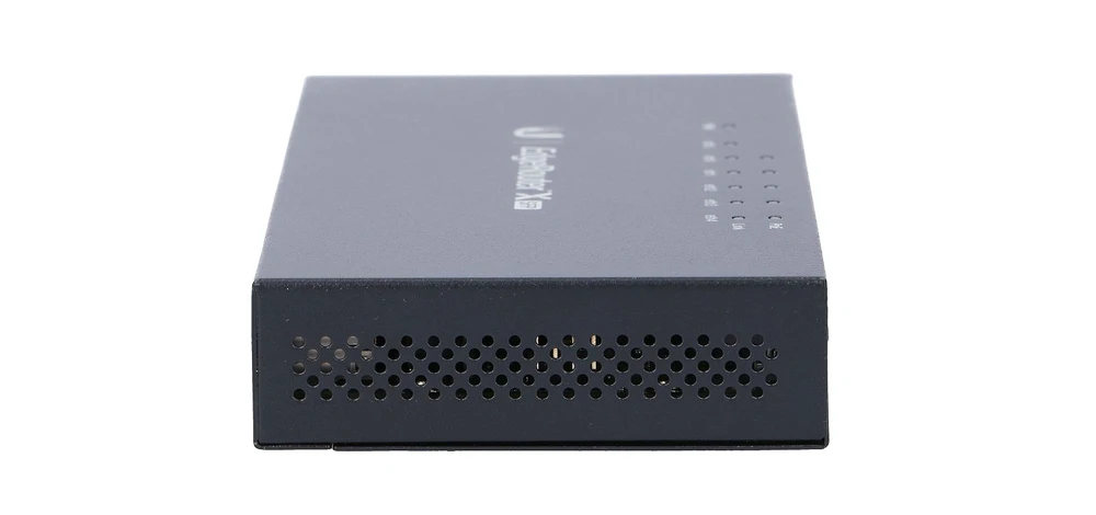 Maršrutizatorius „Ubiquiti EdgeRouter X“, 5 prievadai, SFP, gigabito, pasyvus PoE, Juodas ER-X-SFP / UBI-ER-X-SFP