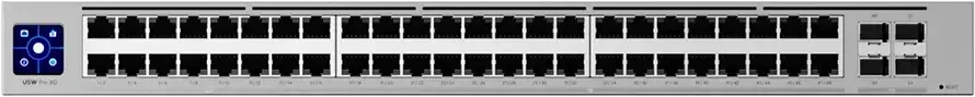 Šakotuvas Ubiquiti UniFi Pro XG 48 valdomas L2/L3 10G Ethernet (100/1000/10000) 1U Pilkas