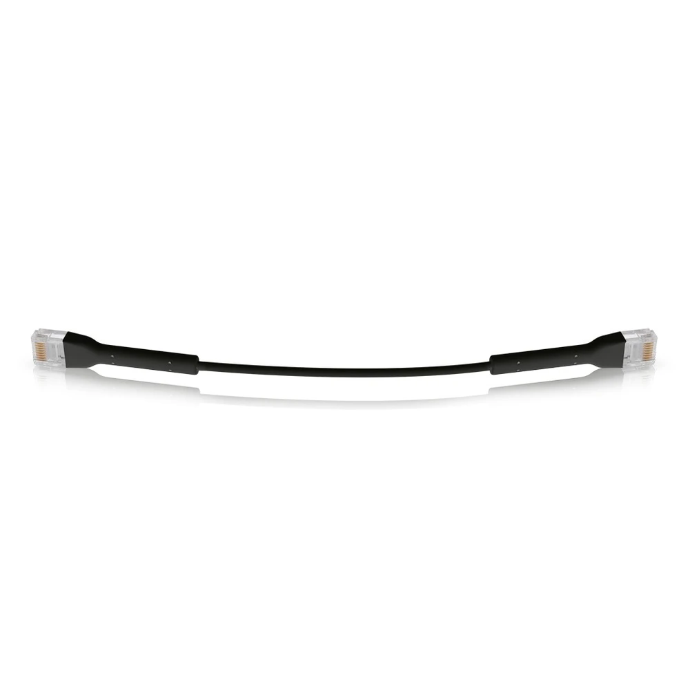 Ubiquiti U-Cable-Patch-RJ45-BK Copper Cable, UniFi Cable, RJ45, 0.1m, Juodas