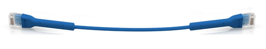 Ubiquiti UBNT UniFi Ethernet jungiamasis kabelis [0,3 m, Cat6, UTP, pintas, juodas]