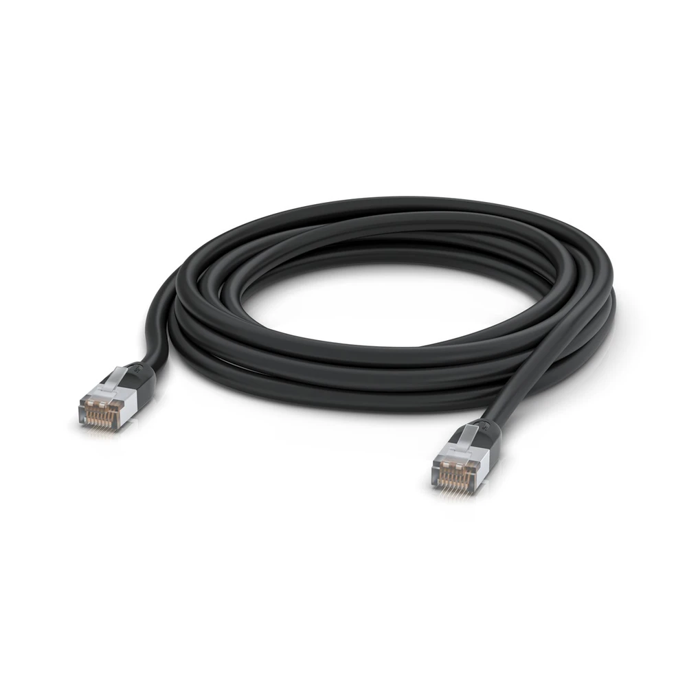 Ubiquiti lauko kabelis Cat5e S/UTP (STP) 5m Juodas (UACC-CABLE-PATCH-OUTDOOR-5M-BK)