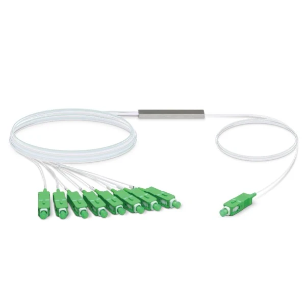 Ubiquiti UF-SPLITTER-8 UFIBER 1:8 SPLITTER SC/APC G.657A1 900UM 1,5M PLIENINIS VAMZDIS 1 SZT 11,40 11,40 0 %