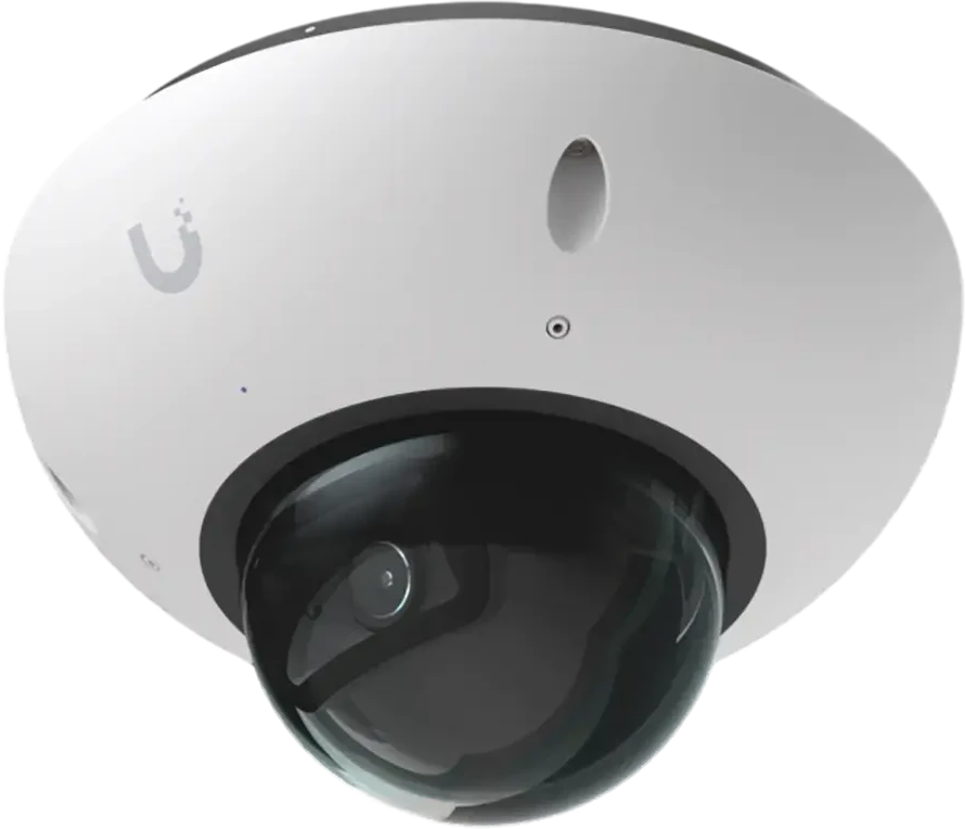 Ubiquiti G6 Dome IP apsaugos kamera, skirta vidaus ir lauko sąlygoms, 3840 x 2160 pikselių, skirta luboms/sienoms.