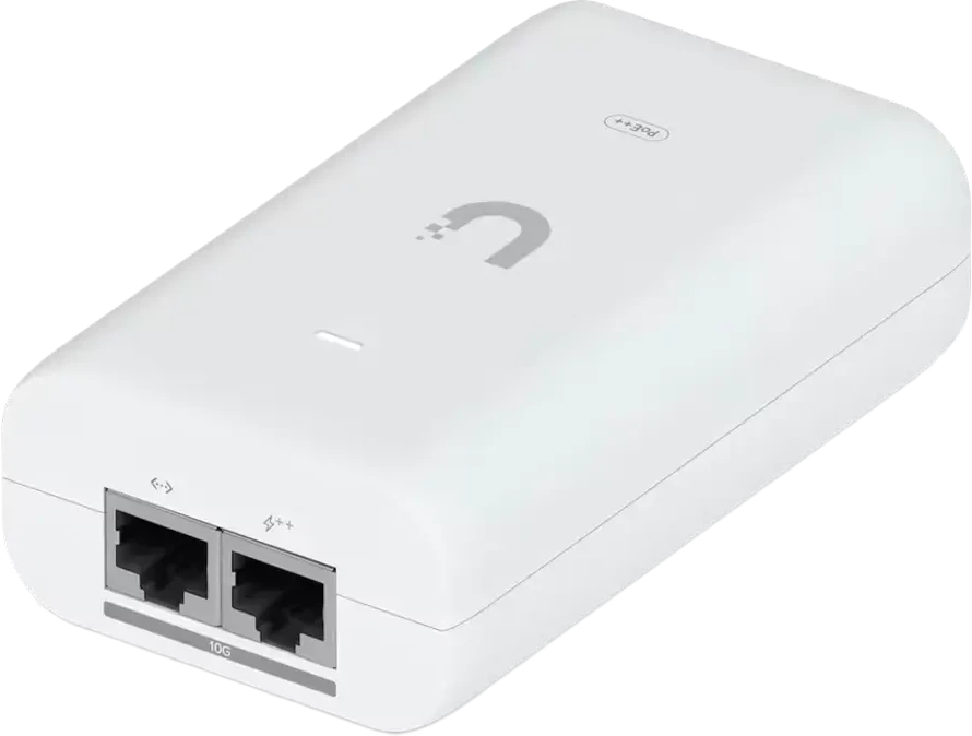 UBIQUITI 10G POE++ ADAPTERIS (60 W) – ADAPTERIS, GALI MAITINTI UNIFI POE++ ĮRENGINIUS, SUMAŽINTI PRIKLAUSOMYBĘ NUO POE JUNGTIKLIO MAITINIMO IR UŽTIKRINTI KELIOS GIGABITŲ LAN RYŠĮ.