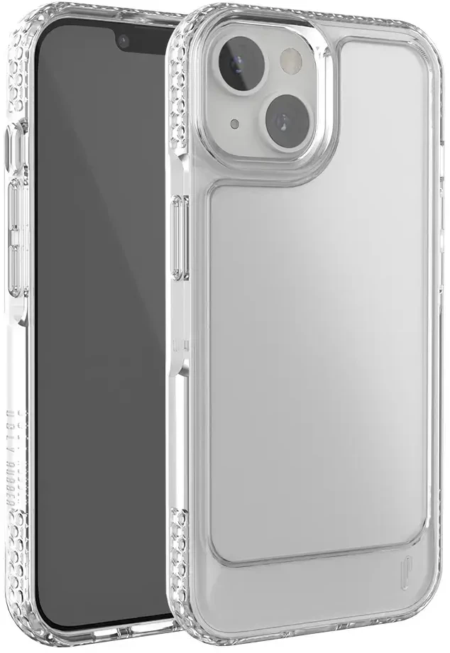 Ugly Rubber UMODEL Apple iPhone 15 Plus 6,7" dėklas telefonui skaidrus