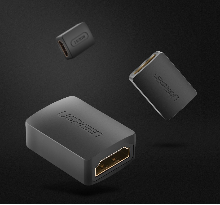 UGREEN 20107 HDMI 4K adapteris juodas
