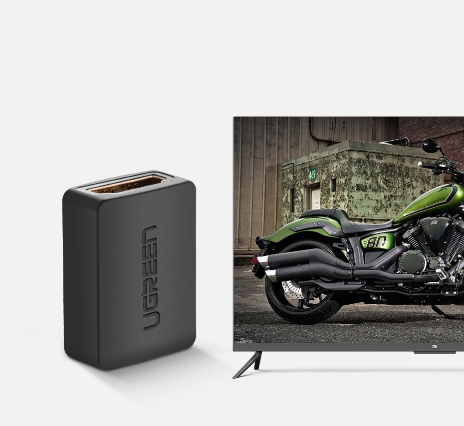 UGREEN 20107 HDMI 4K adapteris juodas
