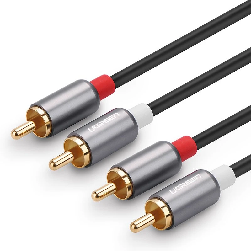 UGREEN 2RCA Cinch - 2RCA Cinch kabelis 5m