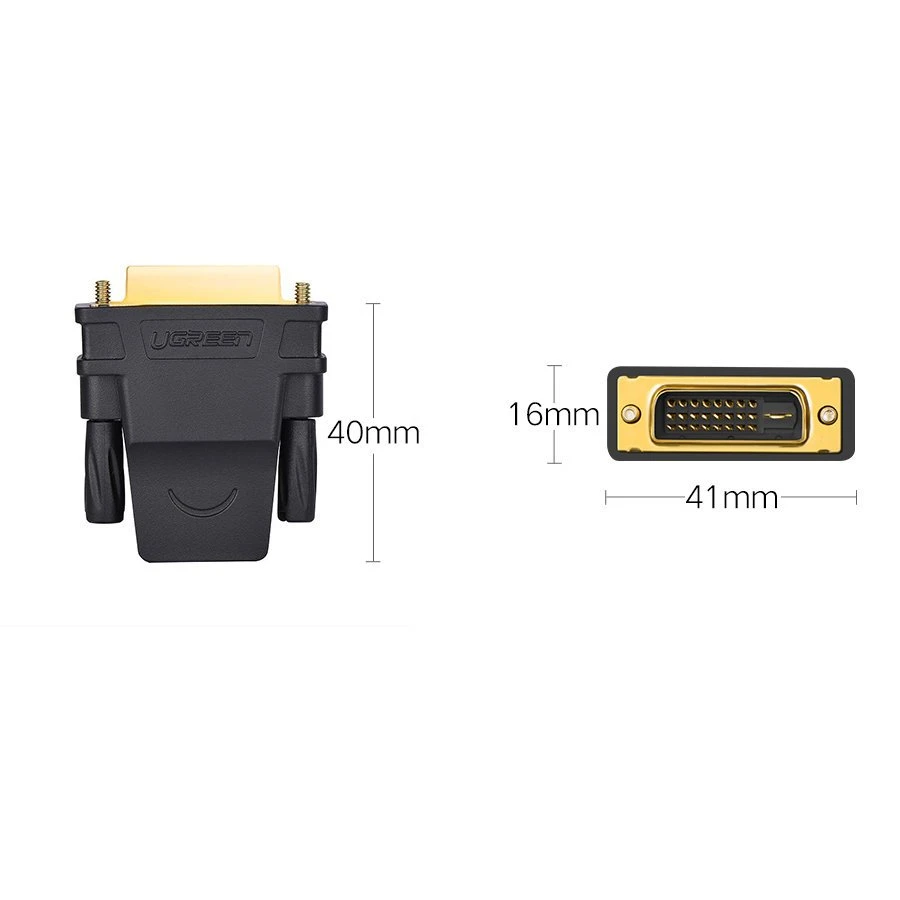 iLike UGREEN adapteris DVI - HDMI Full HD