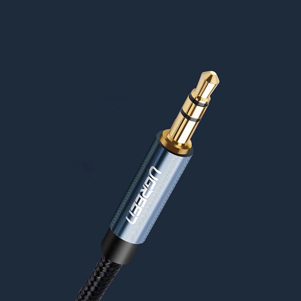 UGREEN AV112 AUX 3.5mm laidas 2m juodas