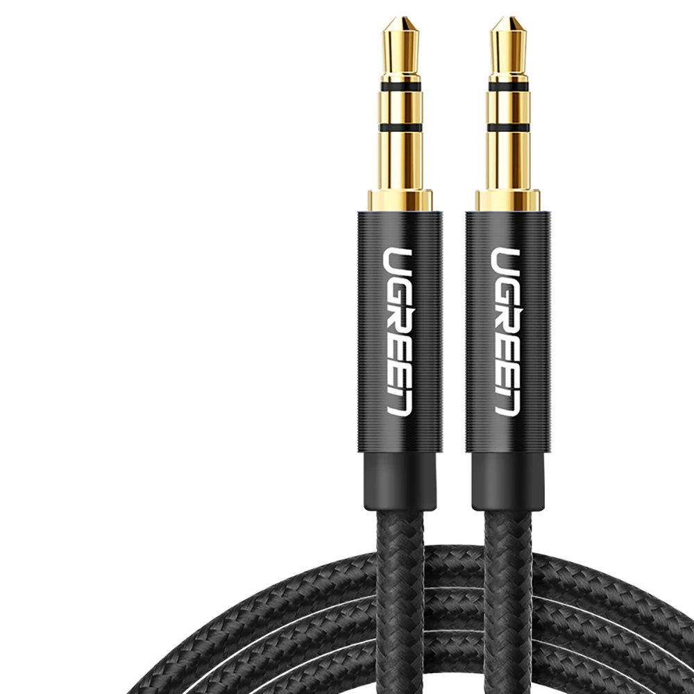 UGREEN AV112 AUX 3.5mm laidas 2m juodas