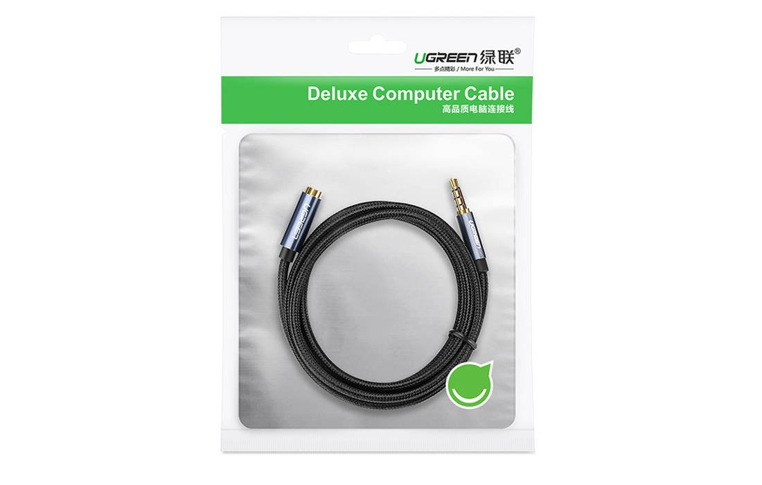 UGREEN AV118 AUX prailginimas 3.5mm 1.5m