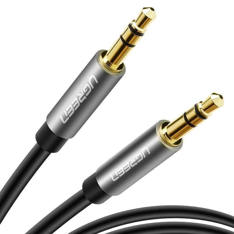 UGREEN 3.5mm AUX laidas su metaliniais antgaliais