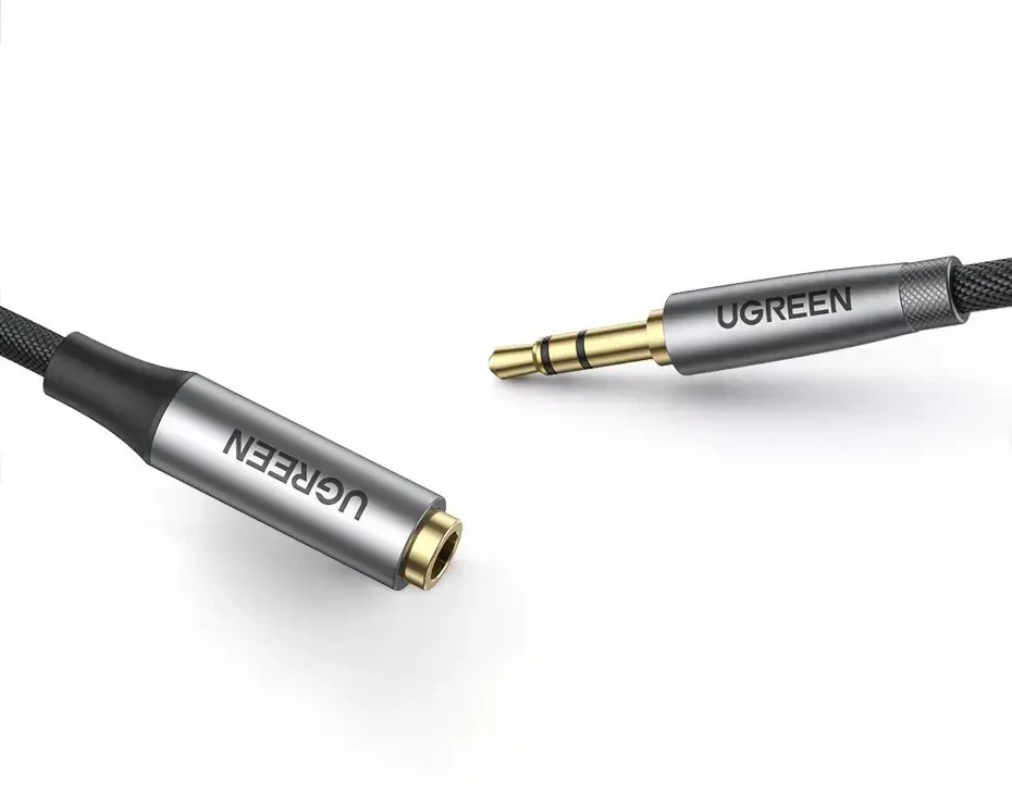 Ugreen 3.5mm prailgintuvo jungtys