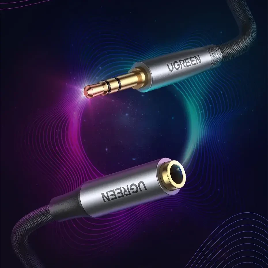 UGREEN AV190 AUX lizdo garso ilgintuvas 3.5mm 2m