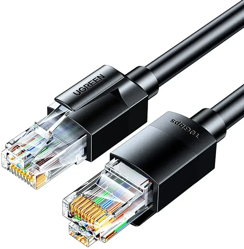 Ugreen Cat6A UTP Ethernet Cable 5m - Juodas