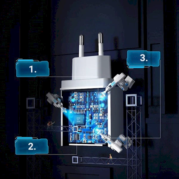 Įkroviklis Ugreen CD122 USB-A 18W, baltas