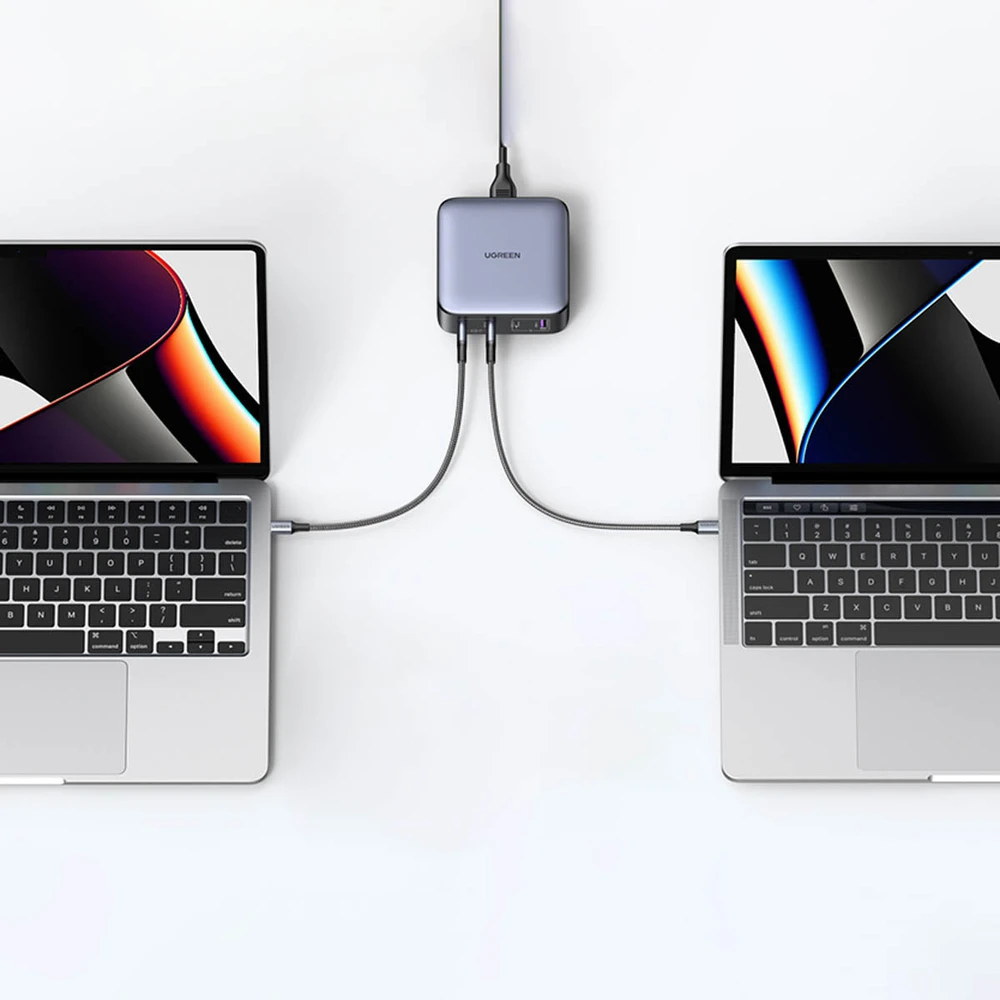 Įkroviklis UGREEN CD328 Nexode, 3x USB-C, USB-A, GaN, 100 W