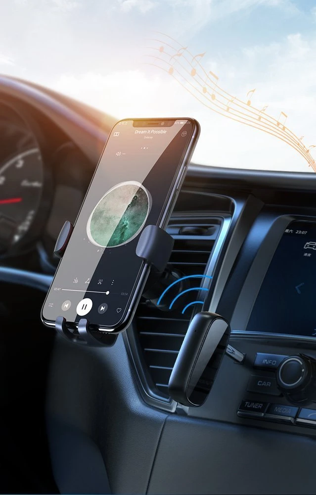 UGREEN CM279 Bluetooth 5.0 siųstuvas AUX aptX juodas