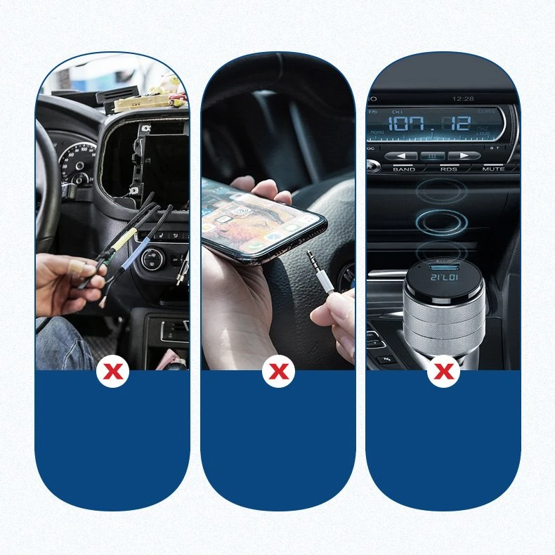 UGREEN CM279 Bluetooth 5.0 siųstuvas AUX aptX juodas